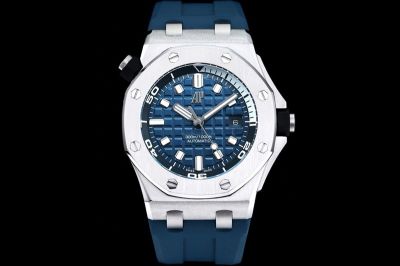 Swiss Made Audemars Piguet Royal Oak Offshore Diver  Blue Dial 42mm Watch